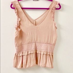 Aeropostale Women’s Pink sleeveless Top size M